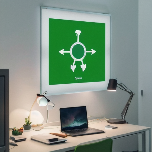 Enterprise audit and compliance workflow diagram, no people